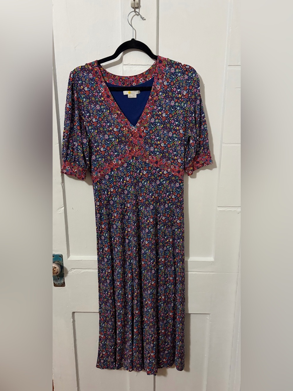 Boden Jersey Midi / Tea Dress